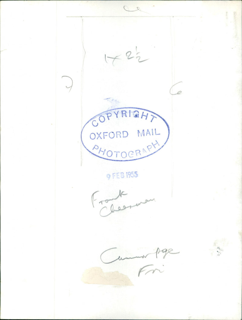 Frank Cheeseman - Vintage Photograph