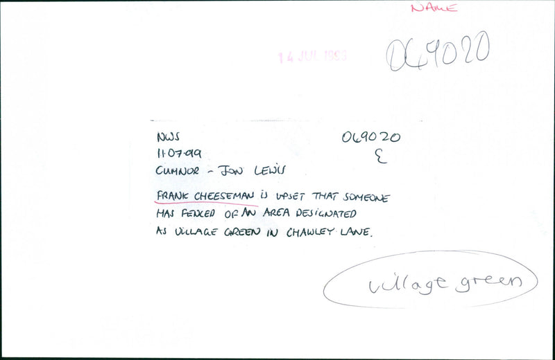 Frank Cheeseman - Vintage Photograph