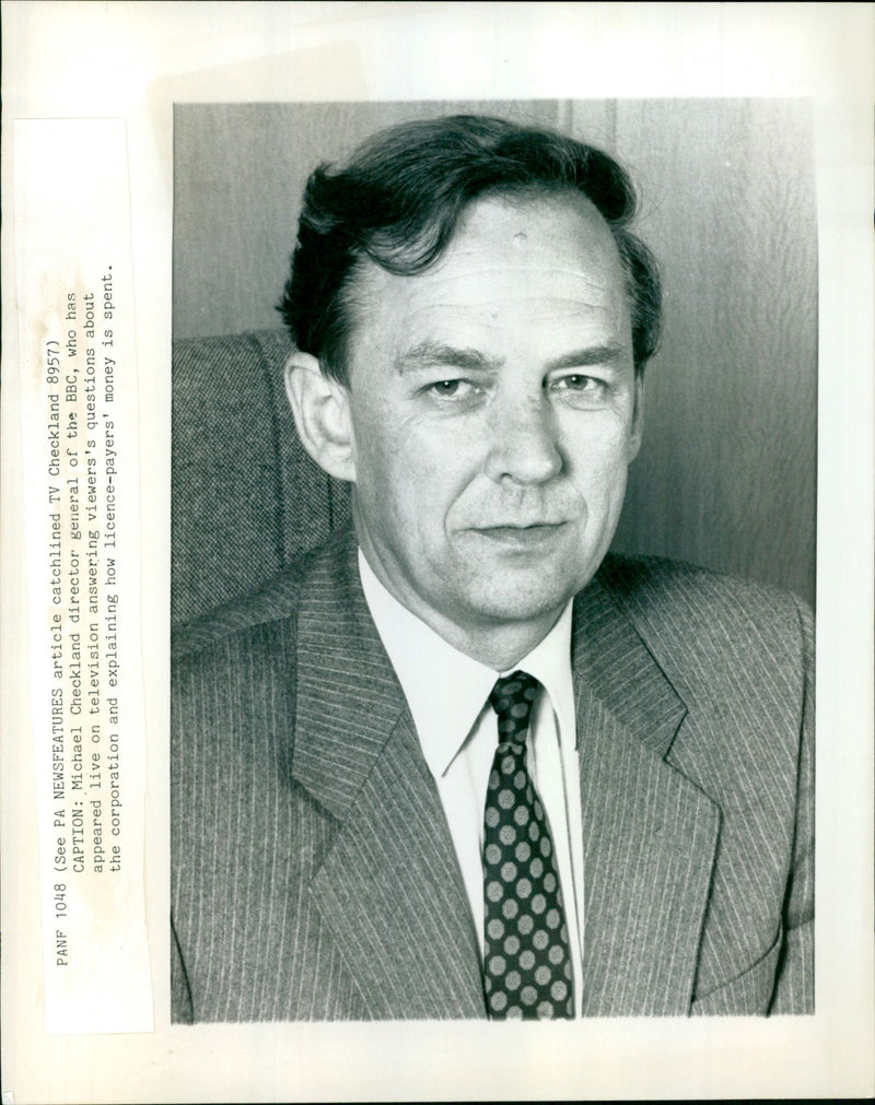 Michael Checkland - Vintage Photograph