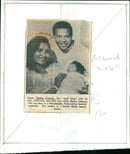 Chubby Checker with wife Catharina - Vintage Photograph