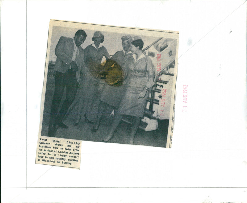 Chubby Checker - Vintage Photograph