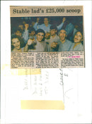 Stable Lads  €25000 scoop - Vintage Photograph