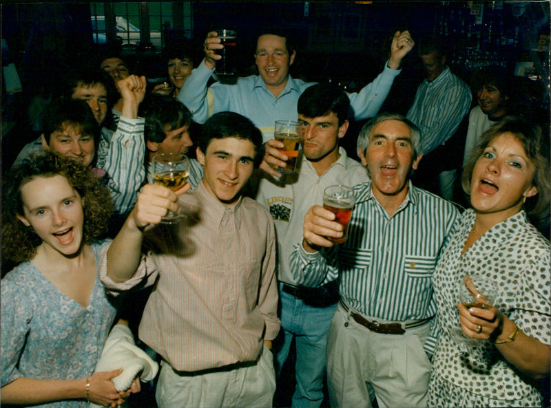 Stable Lads  €25000 scoop - Vintage Photograph