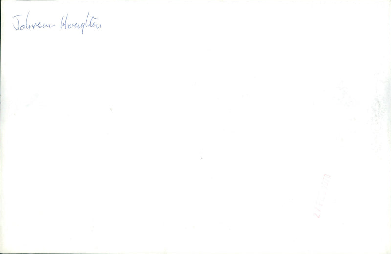 Johnson Mouglden - Vintage Photograph