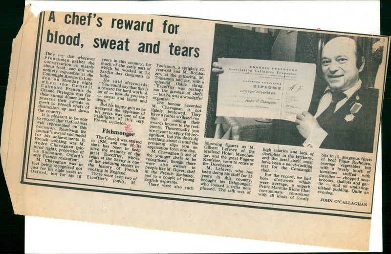 Andre Chavagnon - Vintage Photograph