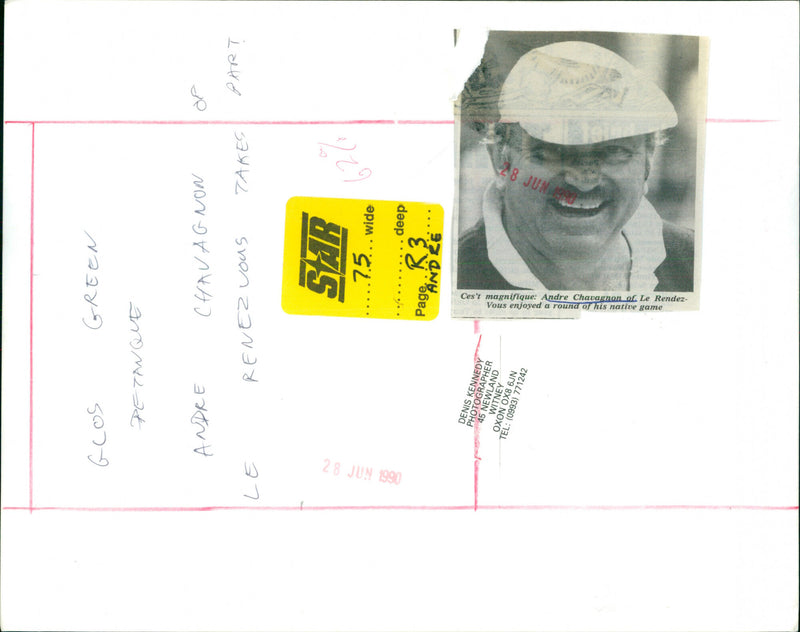 Andre Chavagnon - Vintage Photograph