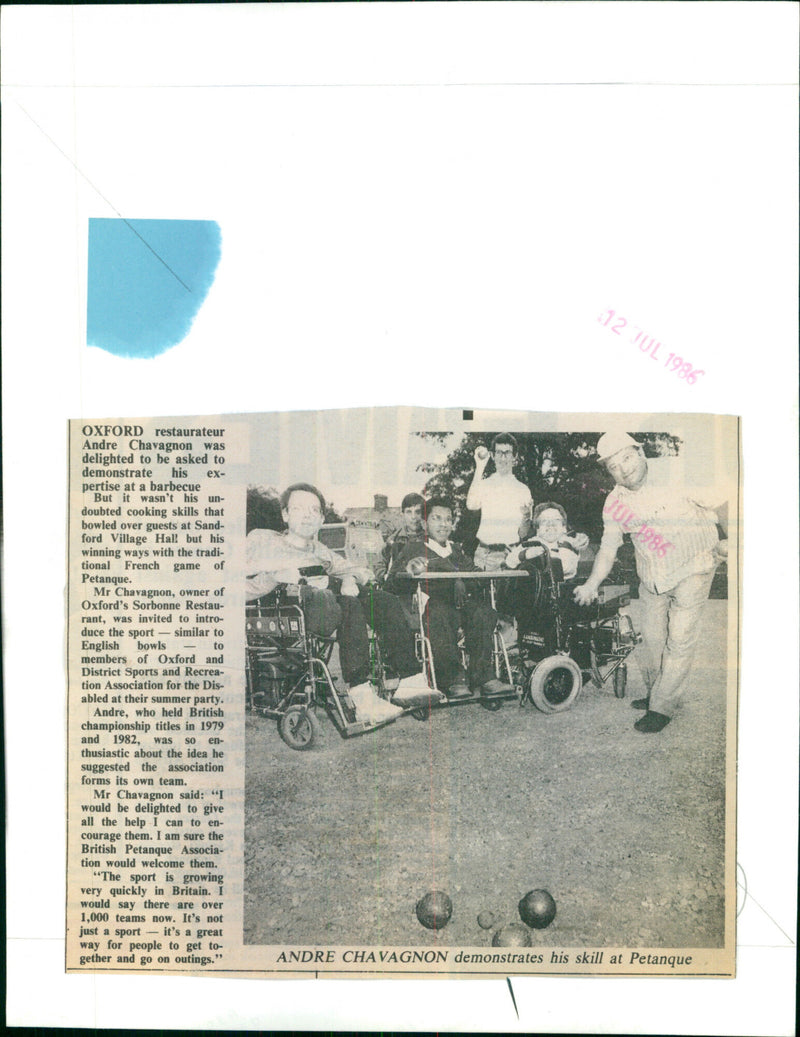 Andre Chavagnon - Vintage Photograph