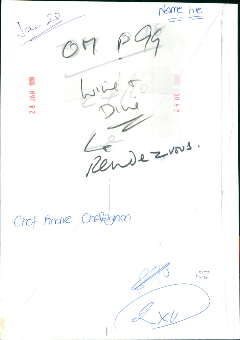 Andre Chavagnon - Vintage Photograph