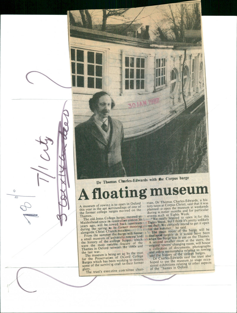 Dr. Thomas Charles-Edwards - Vintage Photograph