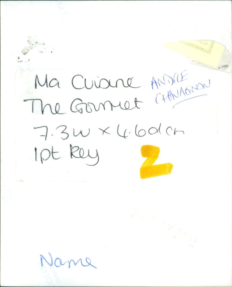 Andre Chavagnon - Vintage Photograph