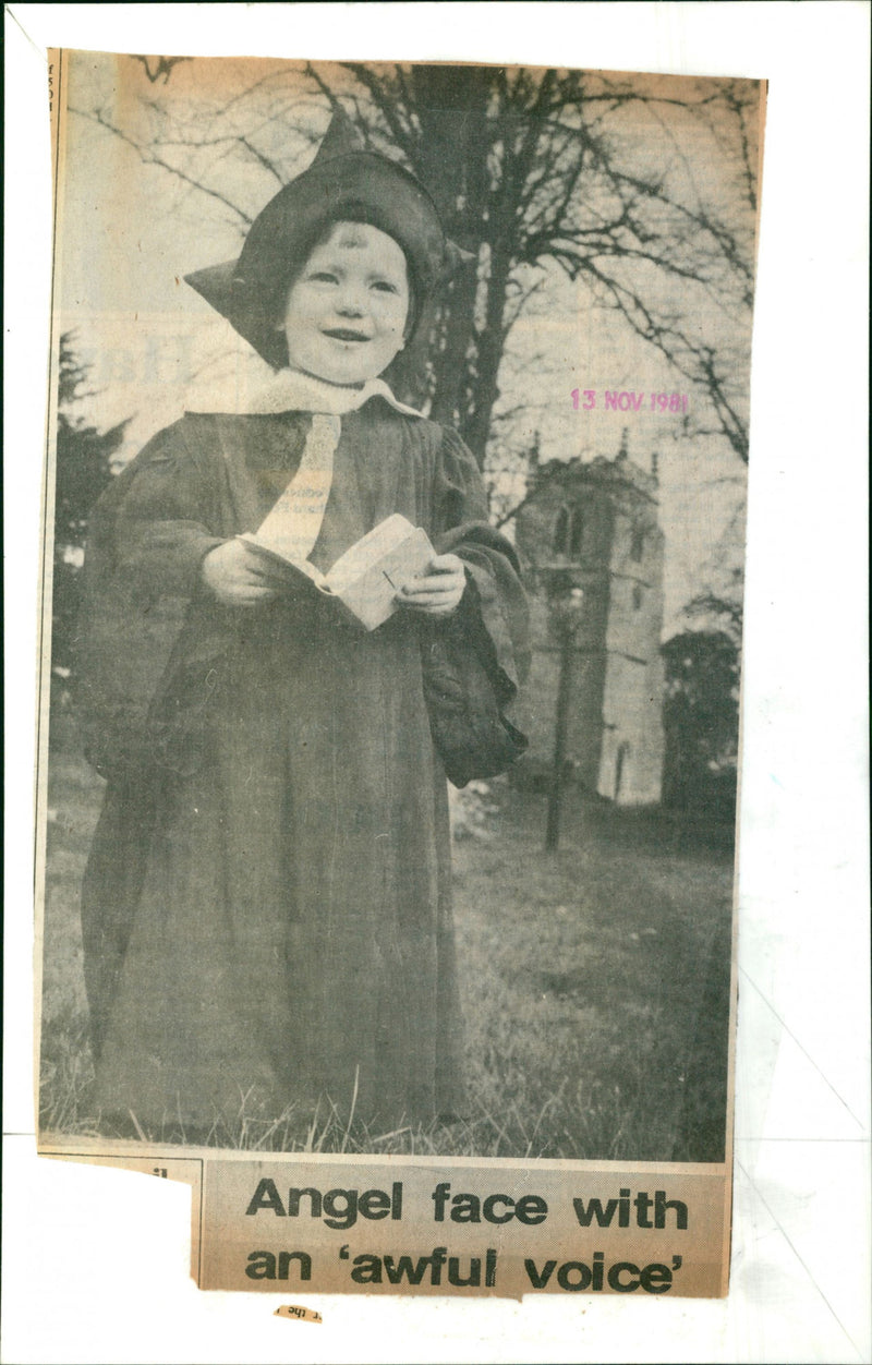 Choir member - Vintage Photograph