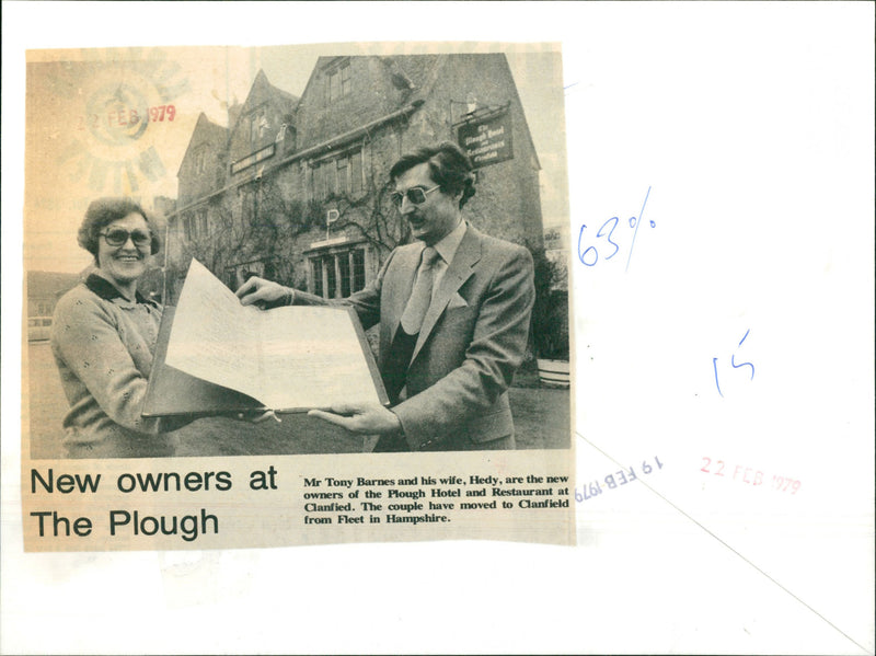 Mr. Tony Barnes - Vintage Photograph