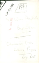 William Denholm Barnetson - Vintage Photograph