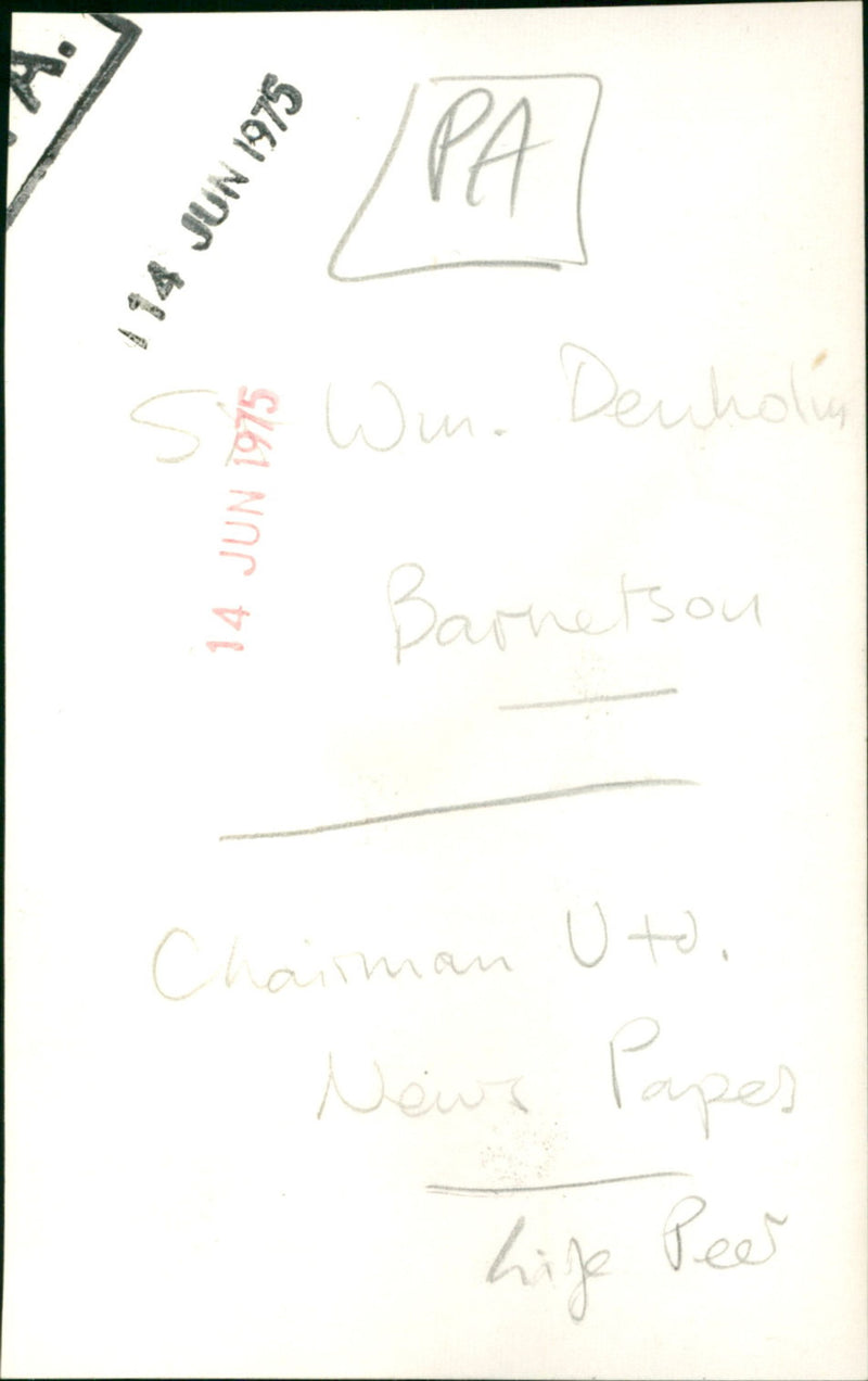 William Denholm Barnetson - Vintage Photograph