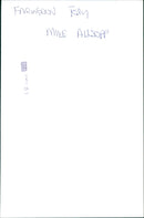 Mike Allsop - Vintage Photograph