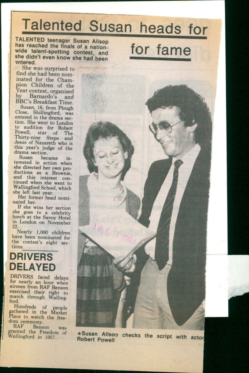 Susan Allsop - Vintage Photograph