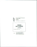 Craig Matthews - Vintage Photograph