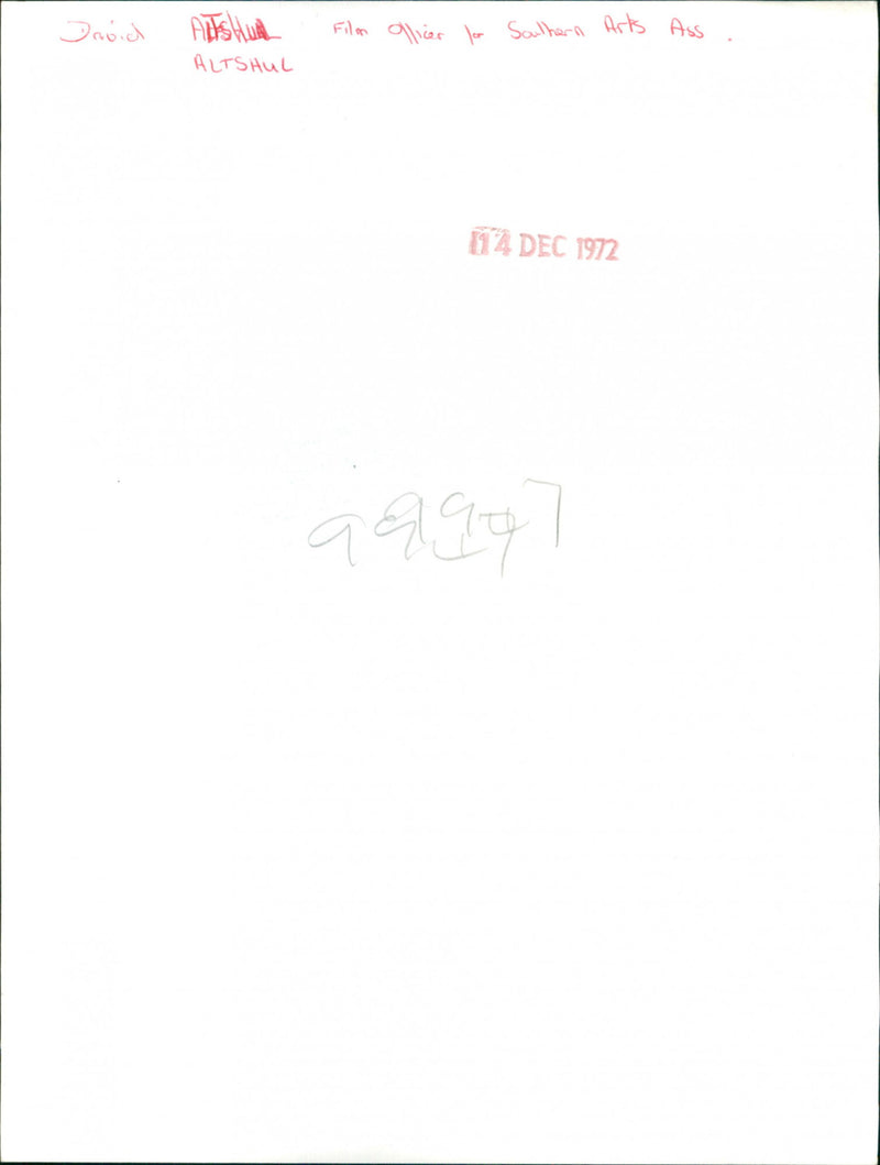 David Altshul - Vintage Photograph