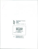 Matthew Maynard - Vintage Photograph