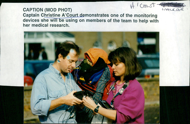 Christine A'Court - Vintage Photograph