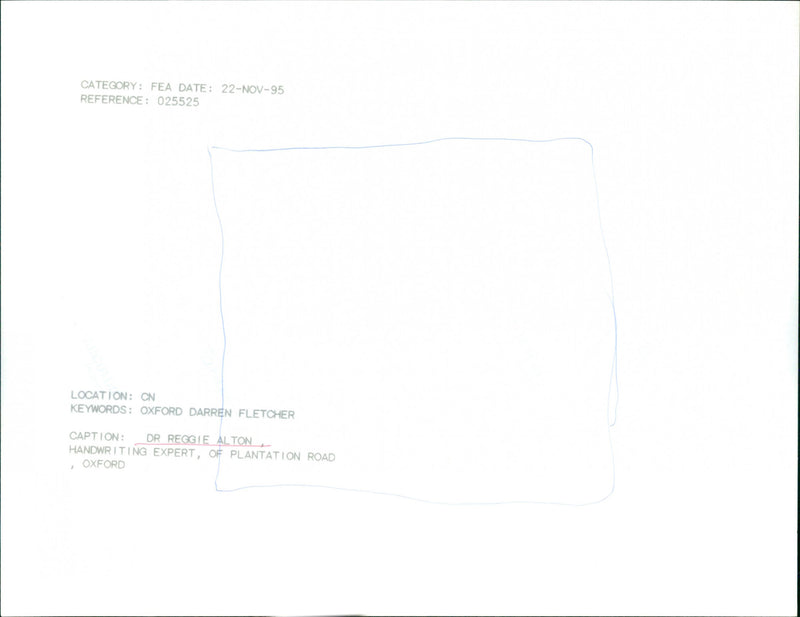 Dr. Reggie Alton - Vintage Photograph