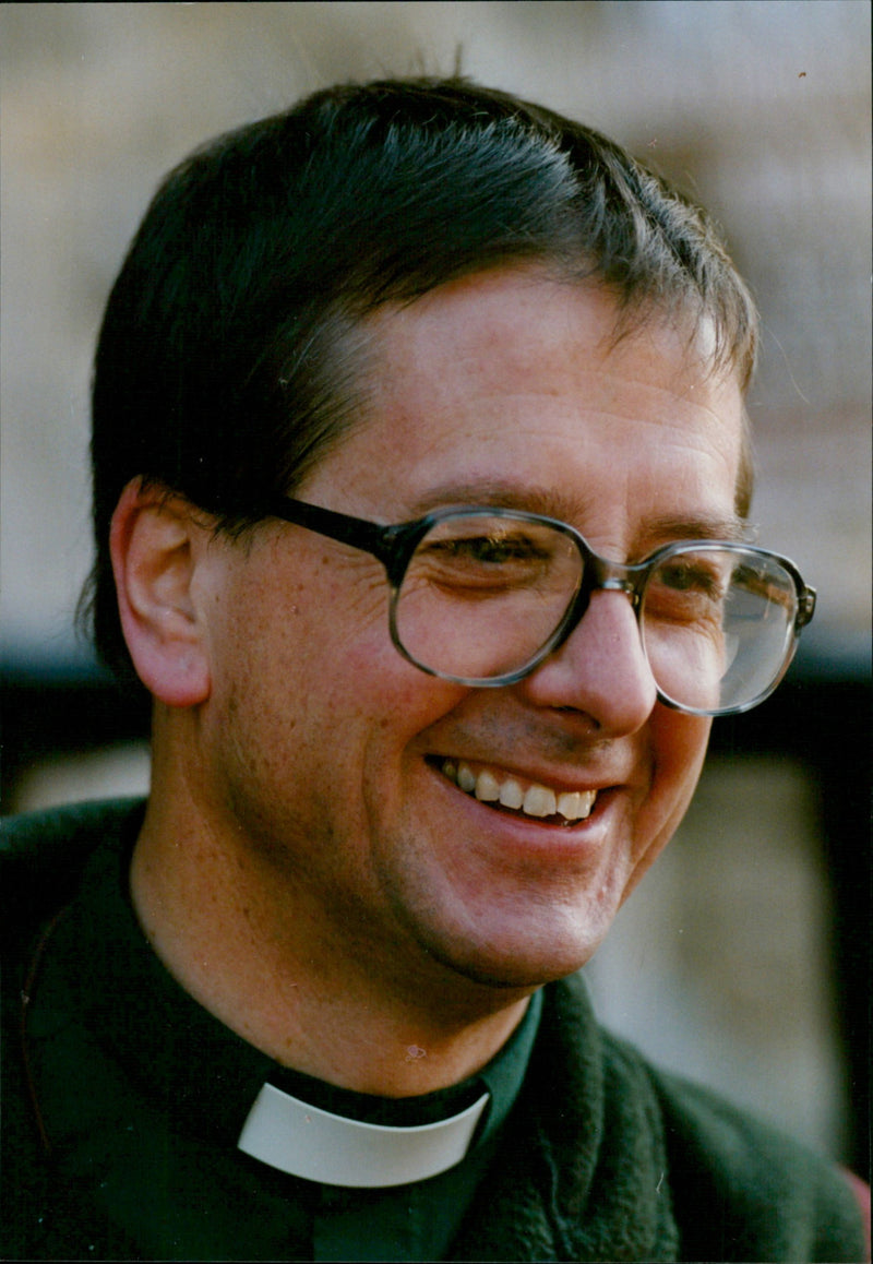 Rev Malcom Atherton - Vintage Photograph