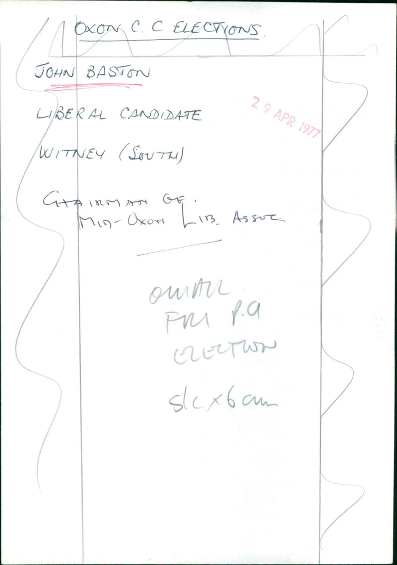 John Baston - Vintage Photograph