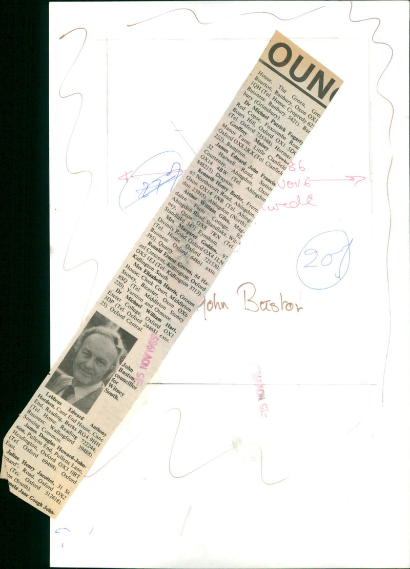 John Baston - Vintage Photograph