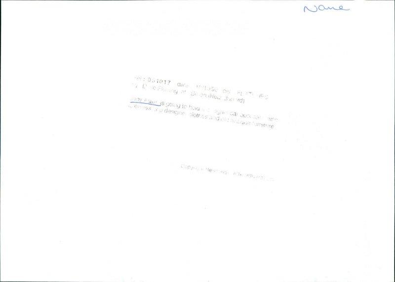 Judy Aster - Vintage Photograph