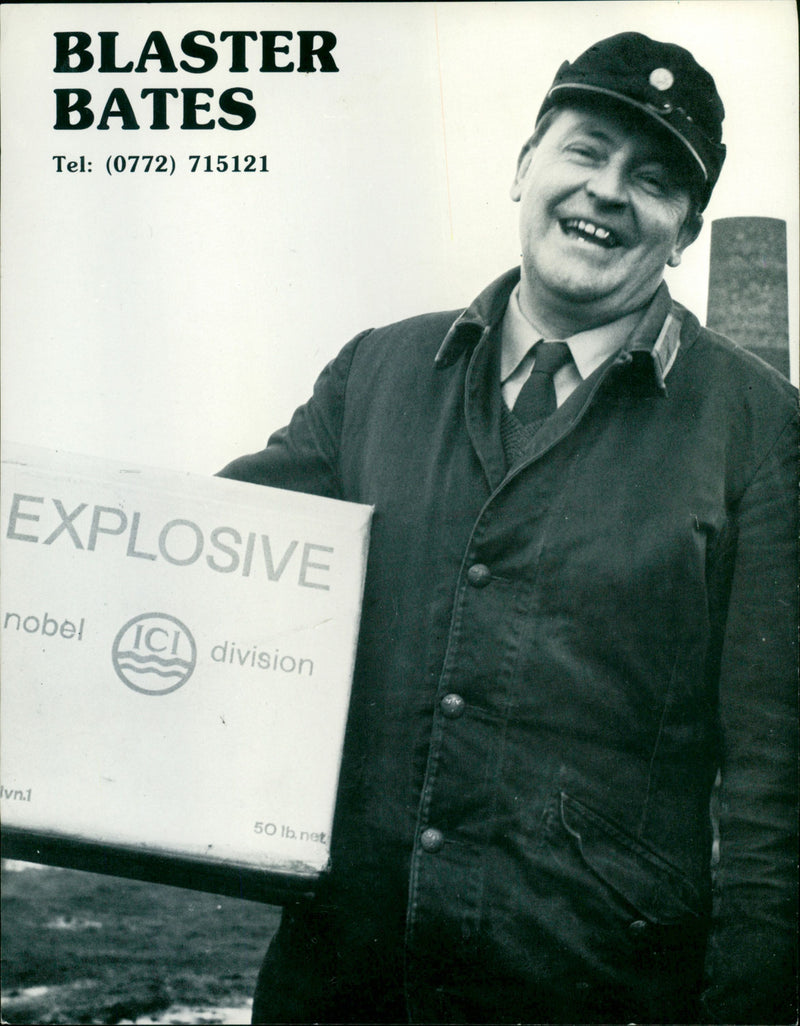 Blaster Bate - Vintage Photograph