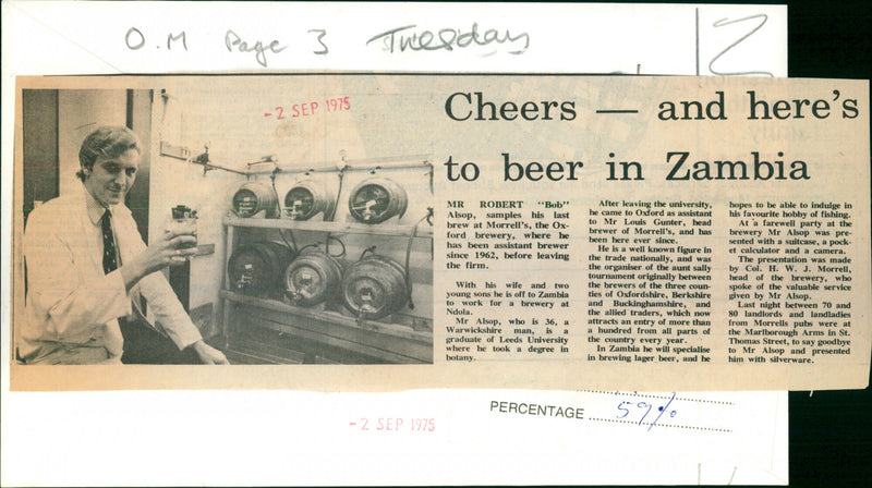 Robert Alsop - Vintage Photograph