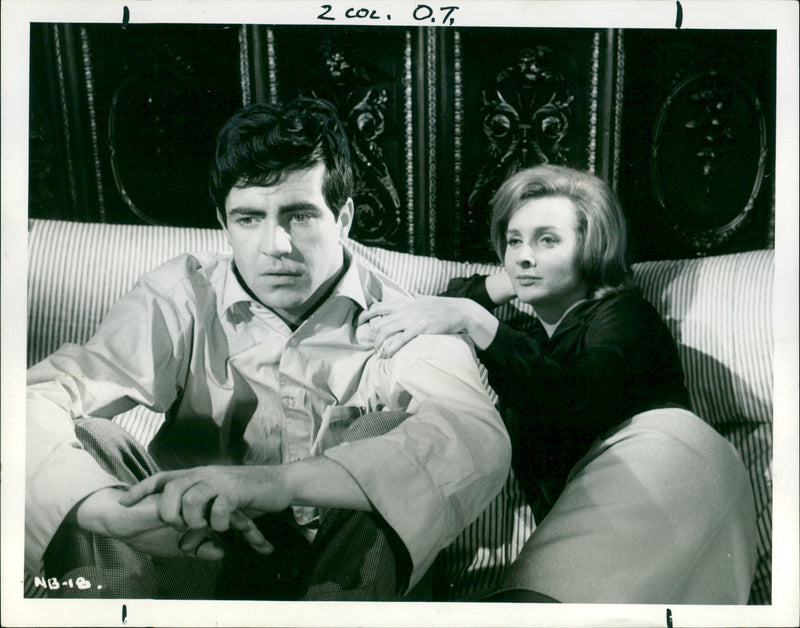 Alan Bates, Millicent Martin - Vintage Photograph