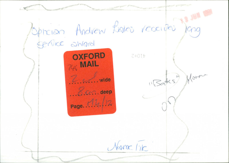 Andrew Bates - Vintage Photograph