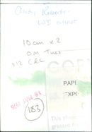 Andy Roberts - Vintage Photograph