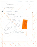 Steve Roberts throwing the ball to Dany Wilks - Vintage Photograph