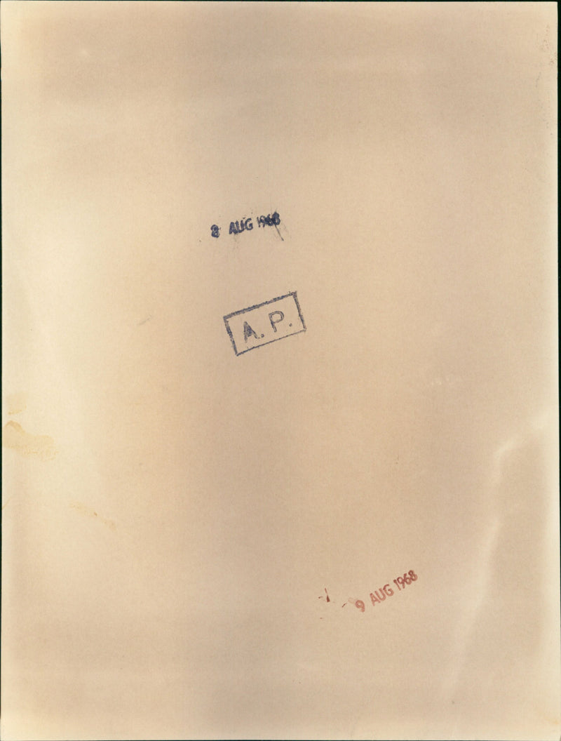 South African Surgeon Christian Barnard examines Paolo Flocca a boy from south Rome - Vintage Photograph