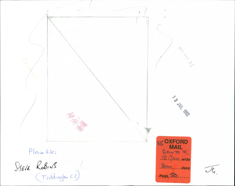 Steve Robins - Vintage Photograph