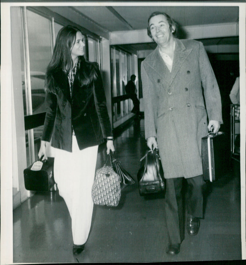 Dr Christian Barnard and wife Barbara - Vintage Photograph