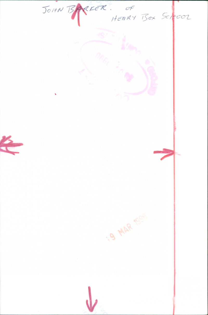 John Barker - Vintage Photograph