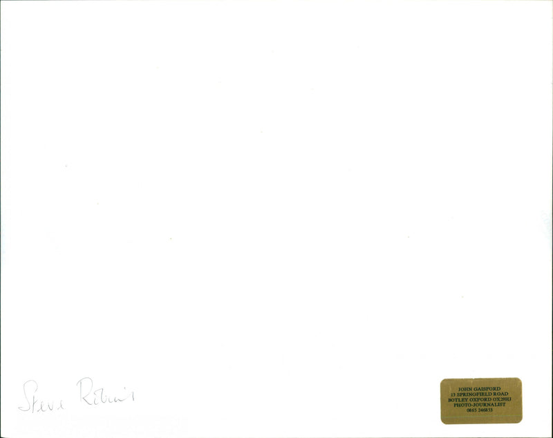 Steve Roberts - Vintage Photograph