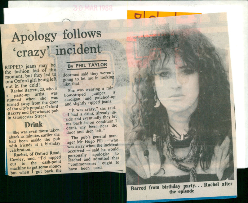 Rachel Barrett - Vintage Photograph