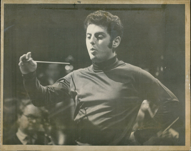 Daniel Barenboim - Vintage Photograph