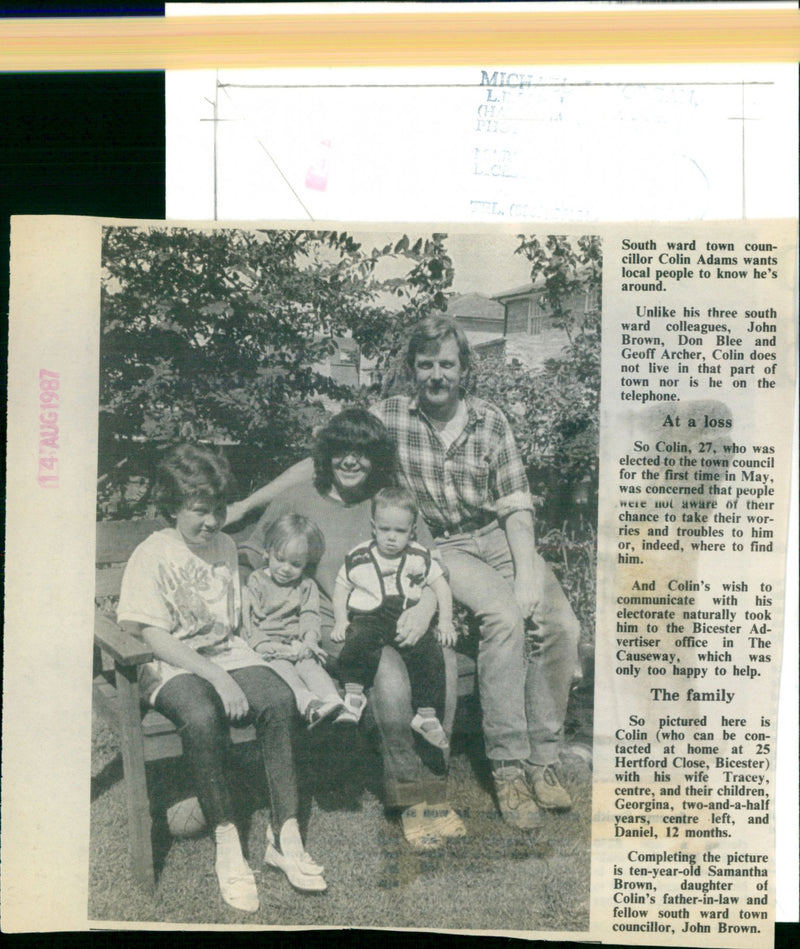 Colin Adams - Vintage Photograph