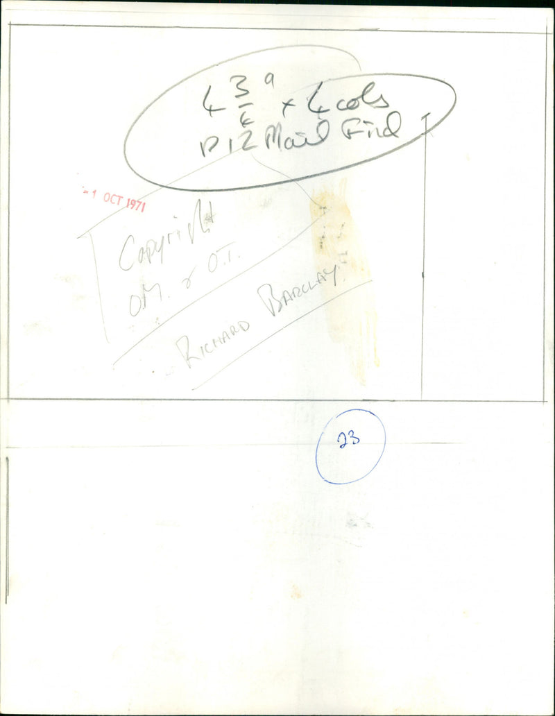 Richard Barclay - Vintage Photograph