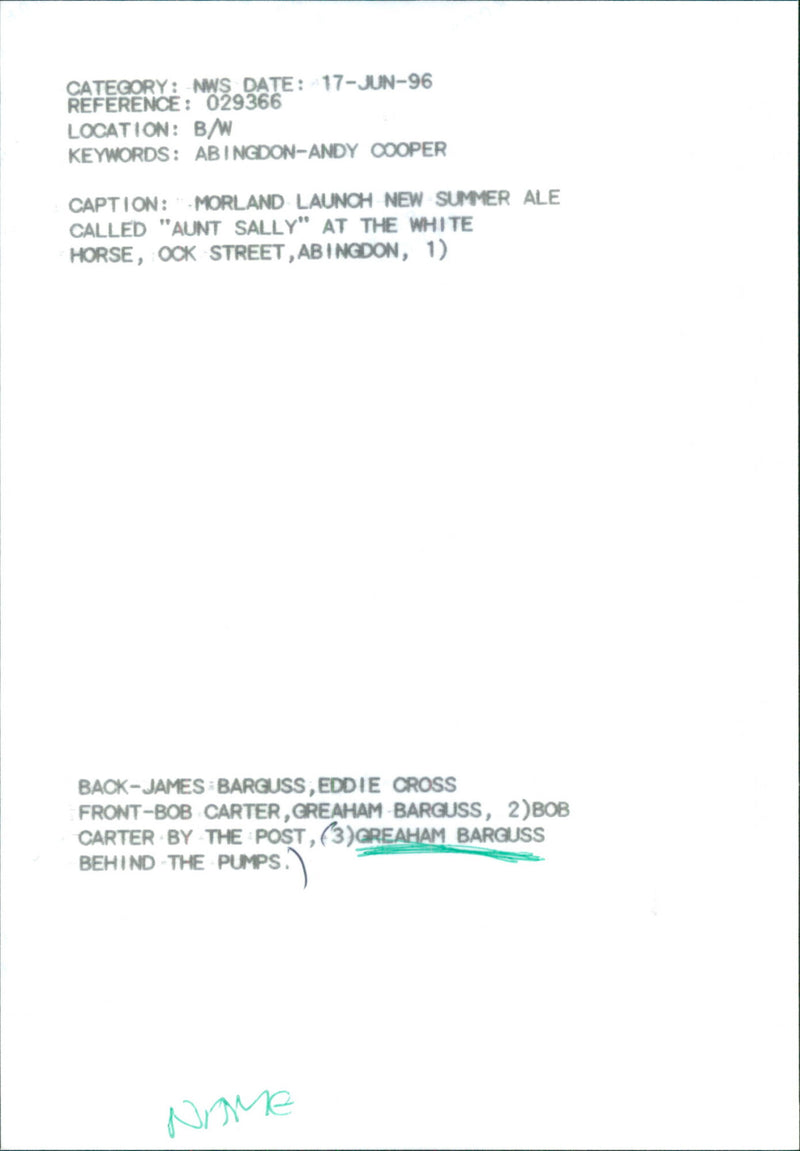 Greaham Barguss - Vintage Photograph