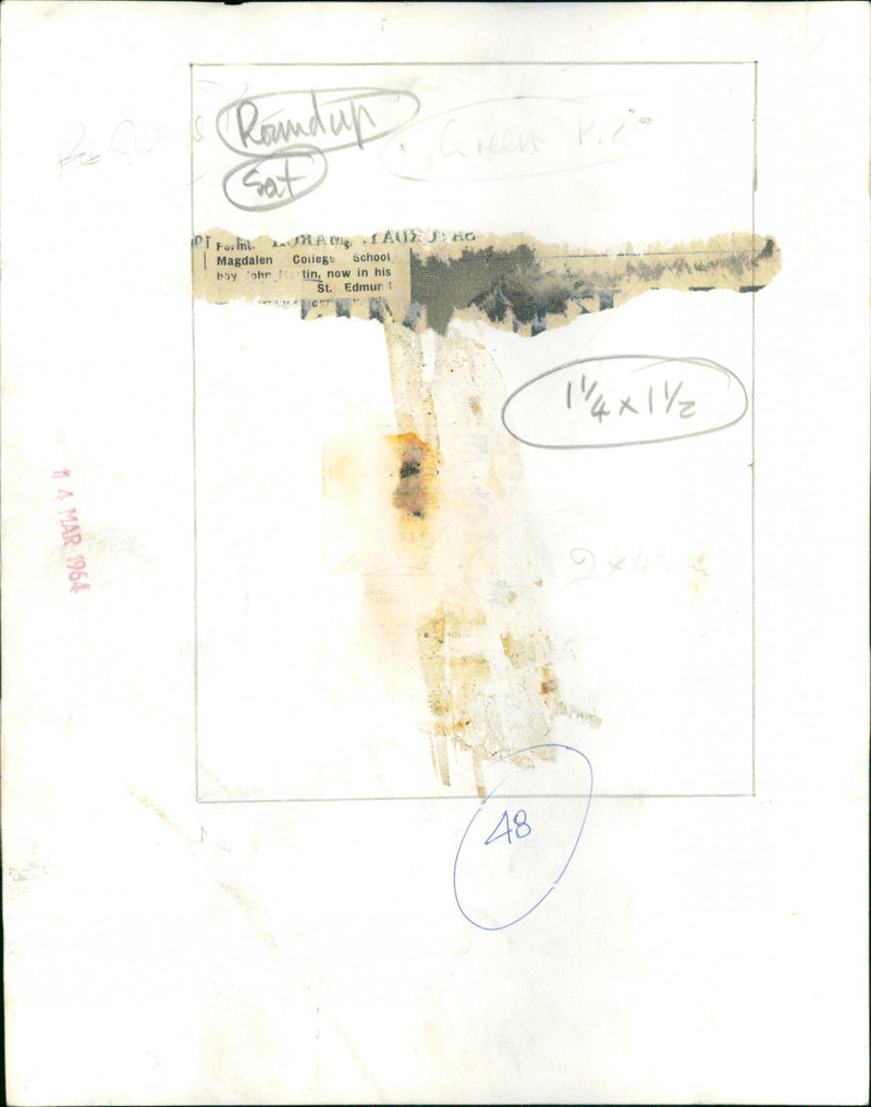 John Martin - Vintage Photograph