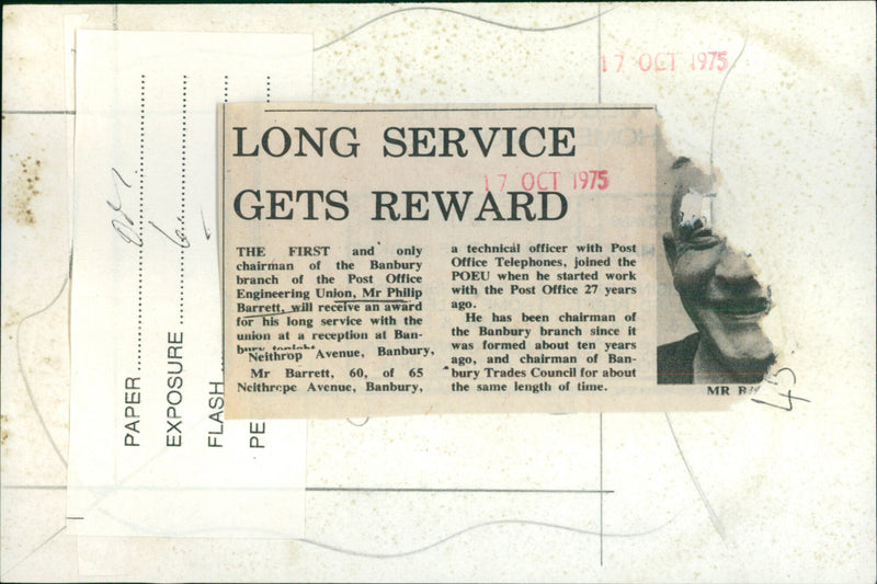 Philip Barrett - Vintage Photograph