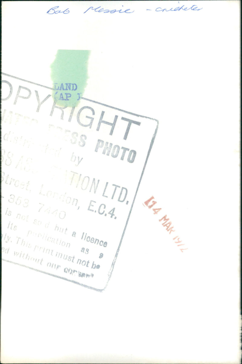 Bob Massie - Vintage Photograph