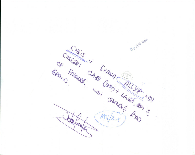 Chris Allsop - Vintage Photograph