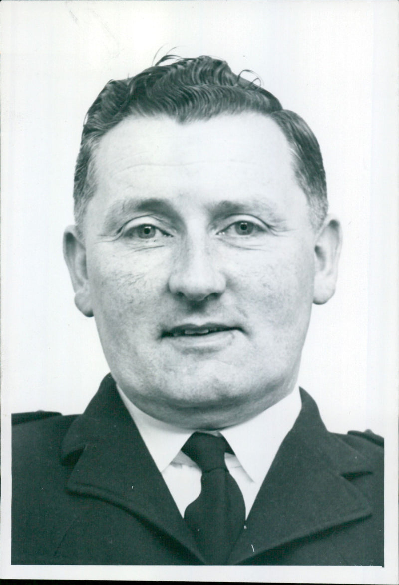 Sgt. Barnes - Vintage Photograph